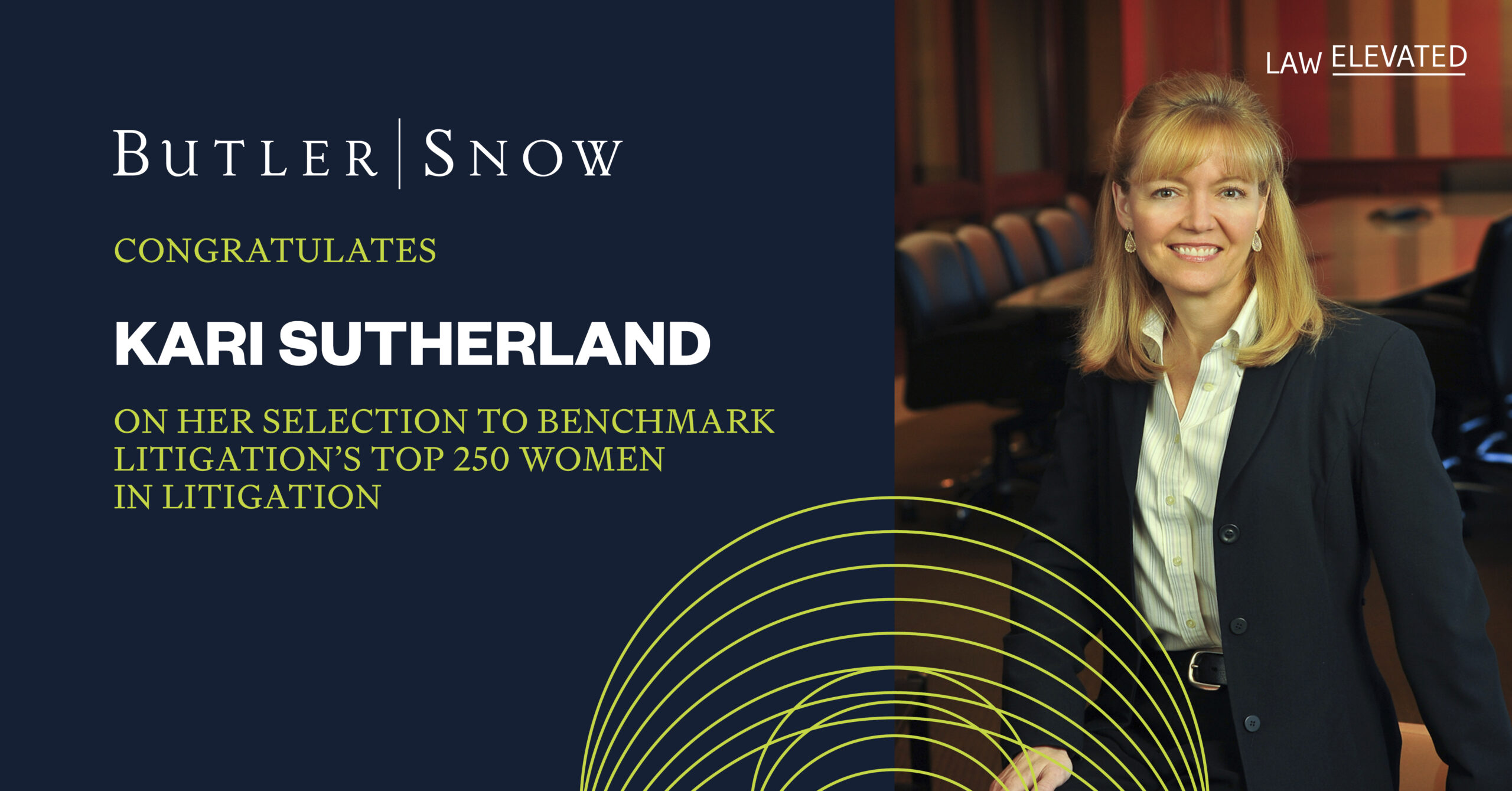 Kari L. Sutherland Named to Benchmark Litigation’s 2024 Top 250 Women in Litigation