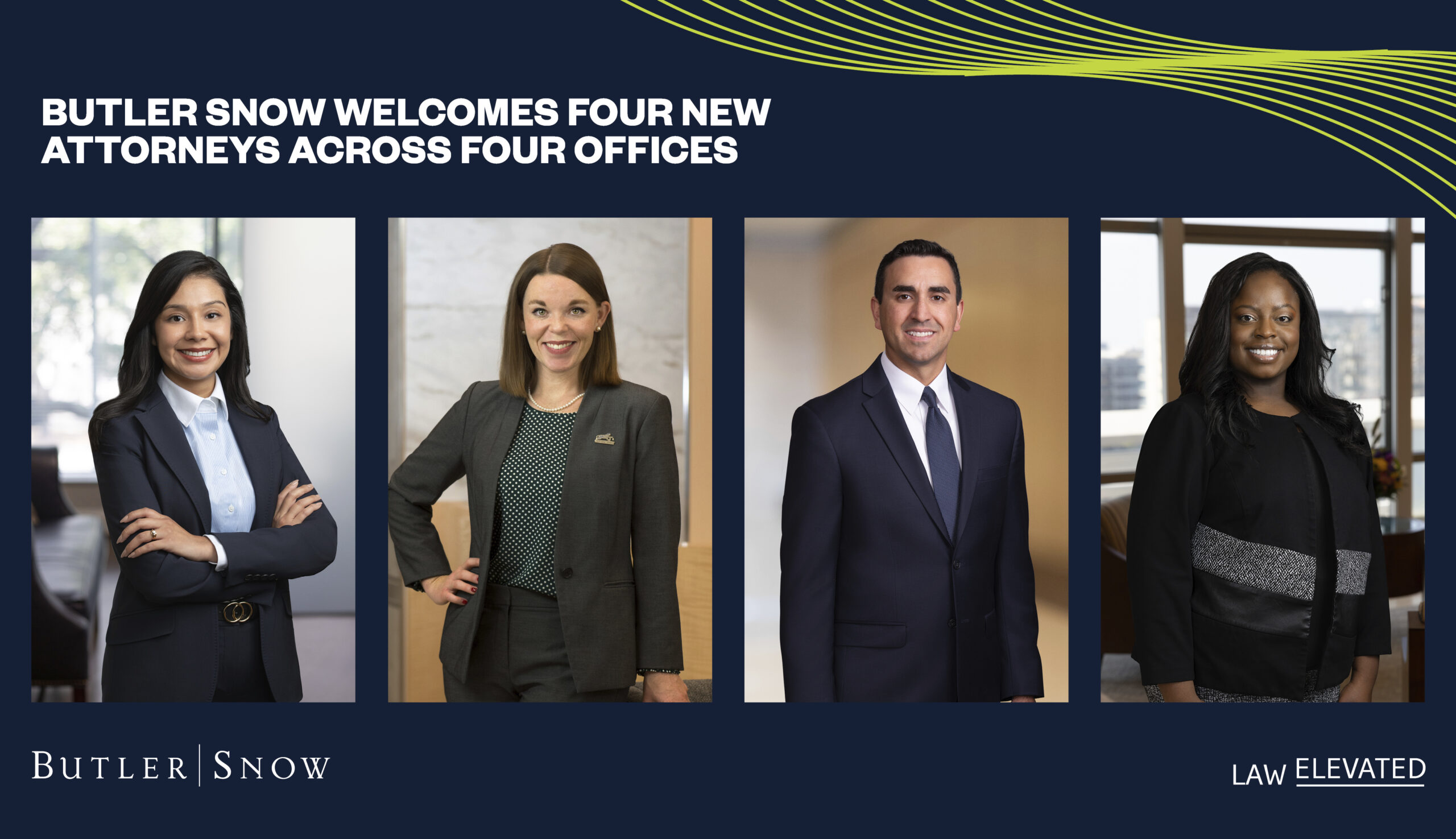 Butler Snow Welcomes Four Attorneys Across Four Offices