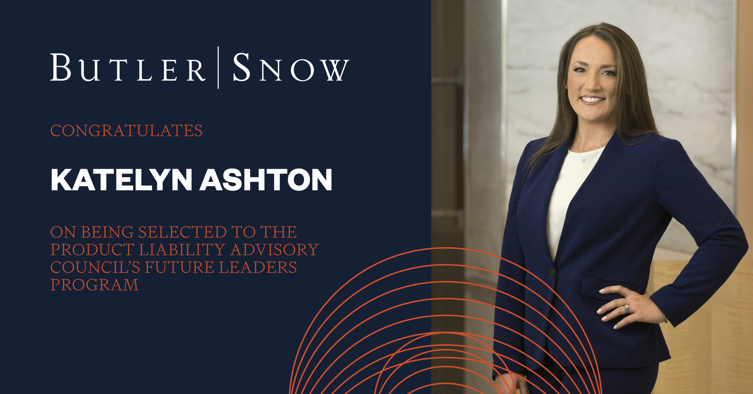 Butler Snow Attorney Katelyn R. Ashton Selected for PLAC Future Leaders Program